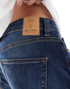 ONLY & SONS Regular Fit Jean In Blue For Men Blue Denim -Modern Clothing Shop 202684127 3