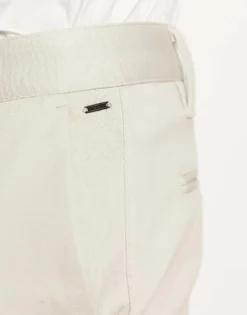 ONLY & SONS Slim Fit Tapered Trousers In Beige For Men Moonstruck -Modern Clothing Shop 203998498 4