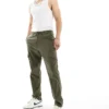 ONLY & SONS Slim Fit Cargo Trouser In Khaki For Men Olive Night