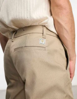 ONLY & SONS Straight Fit Worker Chino In Beige For Men Chinchilla -Modern Clothing Shop 204800125 3