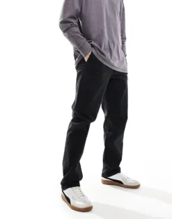 ONLY & SONS Loose Fit Chino In Black For Men -Modern Clothing Shop 204957526 1 black 1