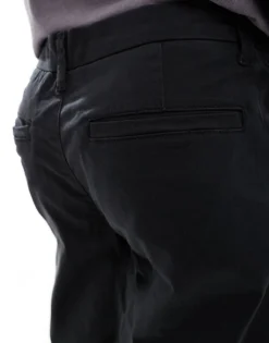 ONLY & SONS Loose Fit Chino In Black For Men -Modern Clothing Shop 204957526 3