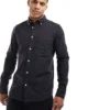 ONLY & SONS Flannel Shirt In Black For Men