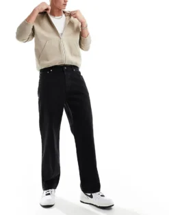 ONLY & SONS Fade Loose Fit Jeans In Washed Black For Men -Modern Clothing Shop 205789305 1 washedblack 1