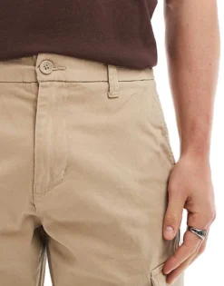 ONLY & SONS Edge Straight Fit Cargo In Beige For Men Chinchilla -Modern Clothing Shop 205789753 4