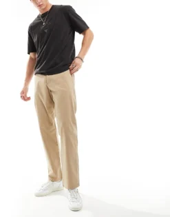 ONLY & SONS Straight Fit Chino In Stone For Men Chinchilla -Modern Clothing Shop 205789786 1 chinchilla 1