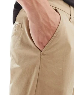 ONLY & SONS Straight Fit Chino In Stone For Men Chinchilla -Modern Clothing Shop 205789786 4