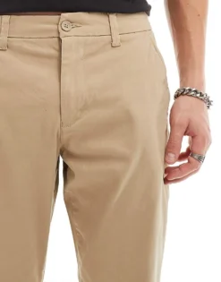 ONLY & SONS Straight Fit Chino In Stone For Men Chinchilla -Modern Clothing Shop 205789786 5