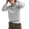 ONLY & SONS Oversize Heavyweight Hoodie In Light Grey For Men Light Grey Melange