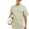 ONLY & SONS Heavy T-shirt In Sage For Men Tea