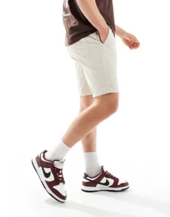 ONLY & SONS Cord Short In Beige For Men Pumice Stone -Modern Clothing Shop 205953612 4