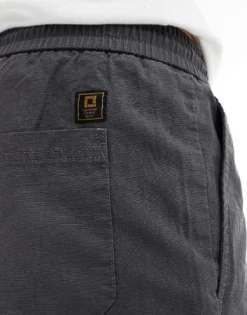 ONLY & SONS Pull On Parachute Short In Grey For Men Dark Grey -Modern Clothing Shop 206195258 3