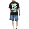 ONLY & SONS Super Oversized T-shirt With Spirit Back Print In Black For Men