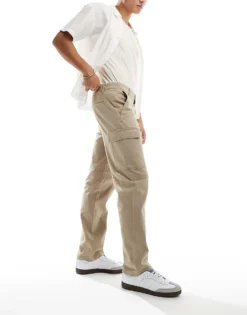 ONLY & SONS Straight Fit Cargo In Beige For Men Chinchilla -Modern Clothing Shop 206299581 1 chinchilla 1