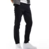 ONLY & SONS Tapered Casual Trouser In Navy For Men Dark Navy