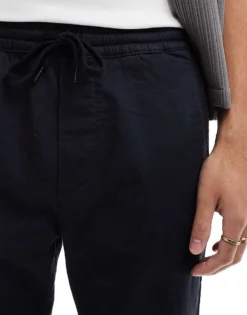 ONLY & SONS Tapered Casual Trouser In Navy For Men Dark Navy -Modern Clothing Shop 206299691 5