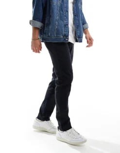 ONLY & SONS Slim Fit Chinos In Navy For Men Dark Navy -Modern Clothing Shop 206300017 4