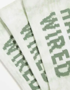 ONLY & SONS 3 Pack Tennis Socks With Metalica Print In Washed Sage Green For Men Castor Gray -Modern Clothing Shop 206300141 3