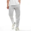 ONLY & SONS Straight Fit Sweat Jogger In Light Grey Melange For Men
