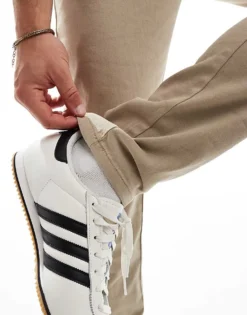 ONLY & SONS Slim Fit Chinos In Beige For Men Chinchilla -Modern Clothing Shop 206300342 5