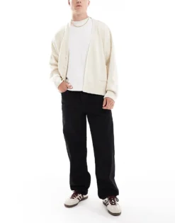 ONLY & SONS Five Baggy Fit Jeans In Black For Men Black Denim -Modern Clothing Shop 206300397 1 blackdenim 1