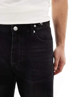 ONLY & SONS Fade Loose Fit Jean In Wash Black For Men Washed Black -Modern Clothing Shop 206308684 5