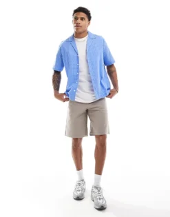 ONLY & SONS Oversized Vest With Yakushi Back Print In White For Men Bright White -Modern Clothing Shop 206308987 3