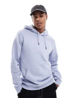 ONLY & SONS Hoodie In Light Blue For Men Eventide -Modern Clothing Shop 206317001 3