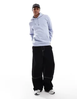 ONLY & SONS Hoodie In Light Blue For Men Eventide -Modern Clothing Shop 206317001 4