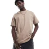 ONLY & SONS Relaxed Fit T-shirt In Taupe For Men Desert Taupe