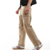 ONLY & SONS Loose Fit Cargo Trouser In Beige For Men Chinchilla