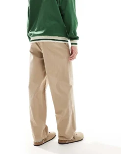 ONLY & SONS Loose Fit Trouser In Light Brown For Men Chinchilla -Modern Clothing Shop 206343765 3