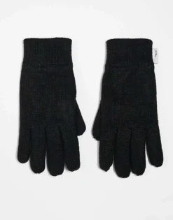 ONLY & SONS Knit Gloves In Black For Men -Modern Clothing Shop 206343863 3