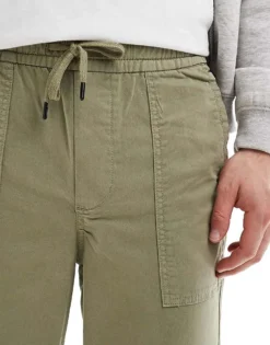 ONLY & SONS Loose Fit Worker Trouser In Light Khaki For Men Mermaid -Modern Clothing Shop 206344008 4