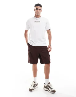 ONLY & SONS Oversize T-shirt With Spirit Back Print In White For Men -Modern Clothing Shop 206531097 4