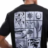 ONLY & SONS Oversize T-shirt With Block Plant Back Print In Black For Men