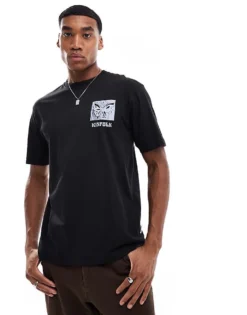 ONLY & SONS Oversize T-shirt With Block Plant Back Print In Black For Men -Modern Clothing Shop 206584732 3