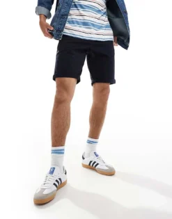 ONLY & SONS Regular Chino Short In Navy For Men Dark Navy