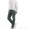 ONLY & SONS Loose Fit Trouser In Sage Green For Men Sea Spray