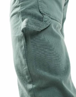 ONLY & SONS Loose Fit Trouser In Sage Green For Men Sea Spray -Modern Clothing Shop 206740764 4