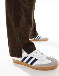 ONLY & SONS Straight Fit Cord Trousers In Brown For Men Dematisse Cord -Modern Clothing Shop 206870446 3