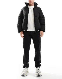 ONLY & SONS Loose Tapered Jeans In Washed Black For Men -Modern Clothing Shop 206908245 1 washedblack 1