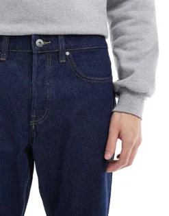 ONLY & SONS Straight Fit Jeans In Indigo For Men -Modern Clothing Shop 206908381 3