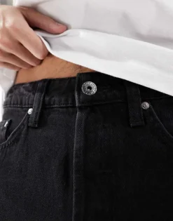 ONLY & SONS Straight Fit Jeans In Washed Black For Men -Modern Clothing Shop 206908439 5