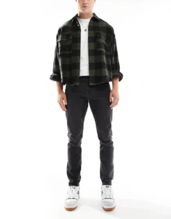 ONLY & SONS Slim Jeans In Washed Black For Men