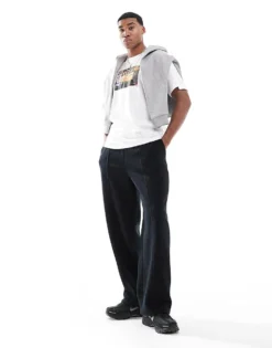 ONLY & SONS T-shirt With Graffiti Photo Print In White For Men Bright White -Modern Clothing Shop 206910847 3