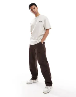 ONLY & SONS T-shirt With Athlectics Print In Beige For Men Silver Cloud -Modern Clothing Shop 206910858 4