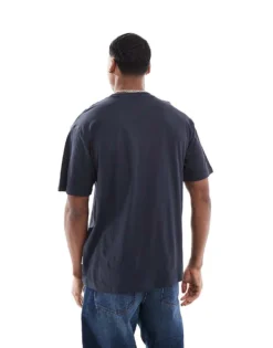 ONLY & SONS T-shirt With Photo Print In Navy For Men Dark Navy -Modern Clothing Shop 206910883 4