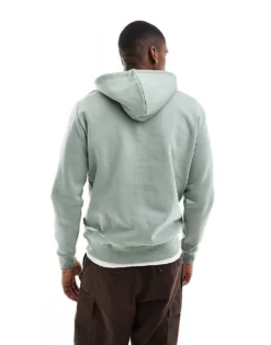 ONLY & SONS Hoodie In Mint Green For Men Chinois Green -Modern Clothing Shop 207277313 3