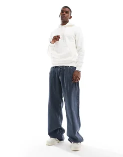 ONLY & SONS Hoodie In Off White For Men Cloud Dancer -Modern Clothing Shop 207277393 4